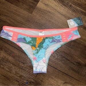 Eidon Surf Low Rise Swim Bikini Bottom